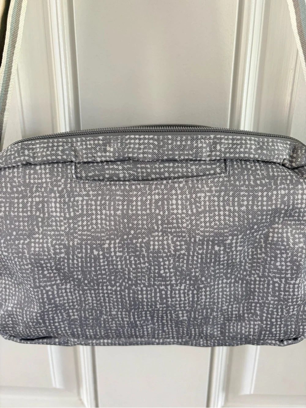 Thirty-One Gray Crossbody Organizer Bag